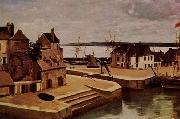 Jean-Baptiste-Camille Corot Honfleur oil
